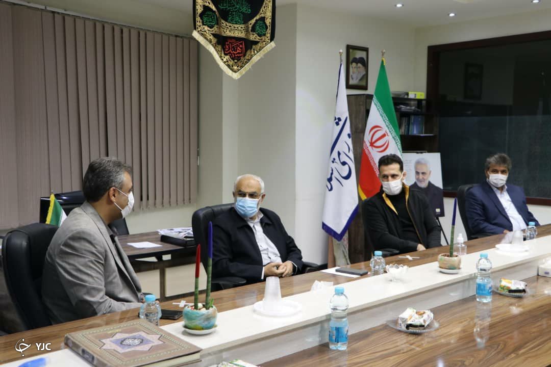 دیدار رئیس فدراسیون جودو با زاهدی نماینده مردم کرمان