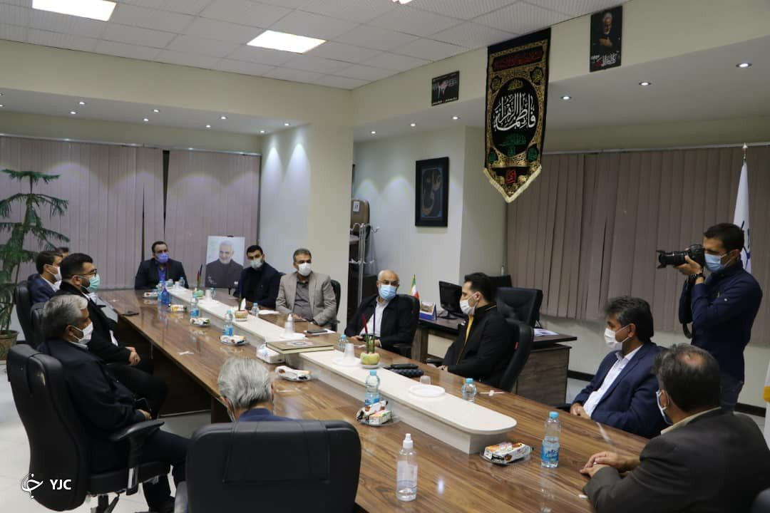 دیدار رئیس فدراسیون جودو با زاهدی نماینده مردم کرمان