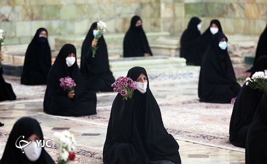 آیین خطبه خوانی خادمان حرم حضرت معصومه (س) برگزار شد