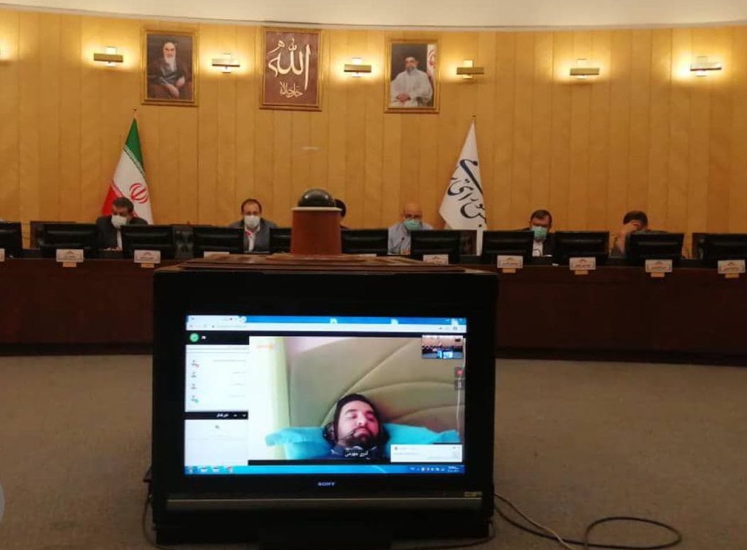 حضور آذری&zwnj;جهرمی در جلسه مجمع نمایندگان تهران به صورت مجازی