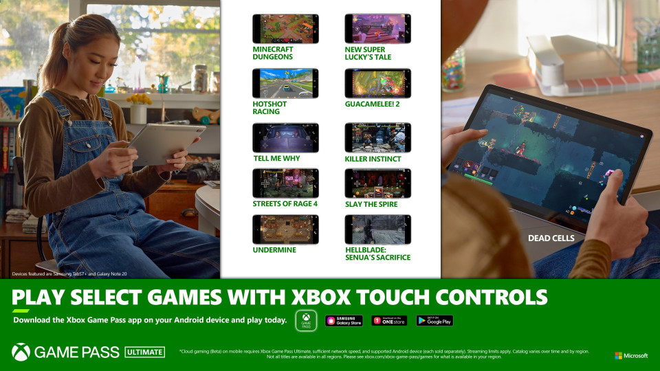 مایکروسافت کنترل لمسی را به ۱۰ بازی Xbox دیگر در سرویس xCloud اضافه می&zwnj;کند