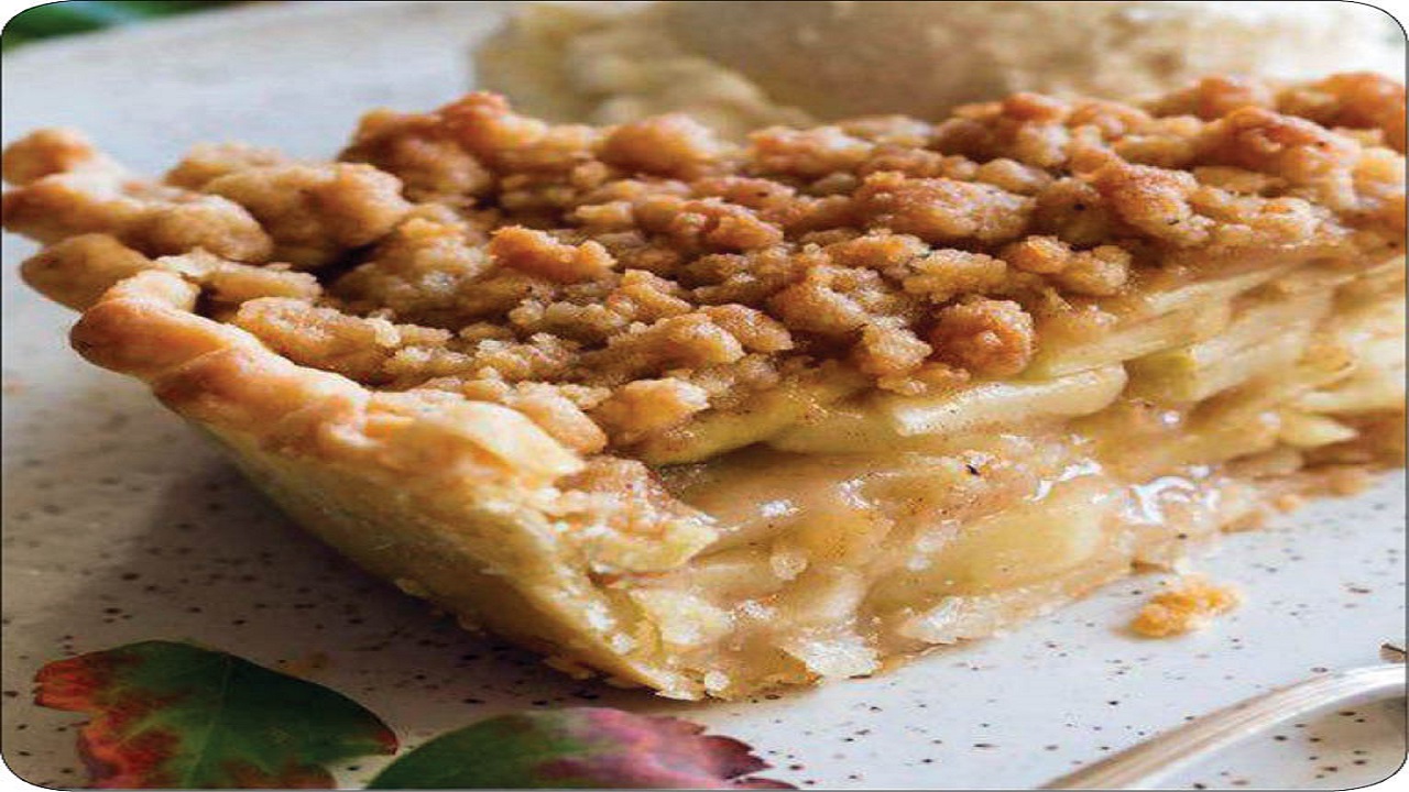 طرز تهیه کیک کرامبل سیب