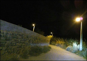 ایجاد سیستم روشنایی در آرامستان شهرک شهید رجایی