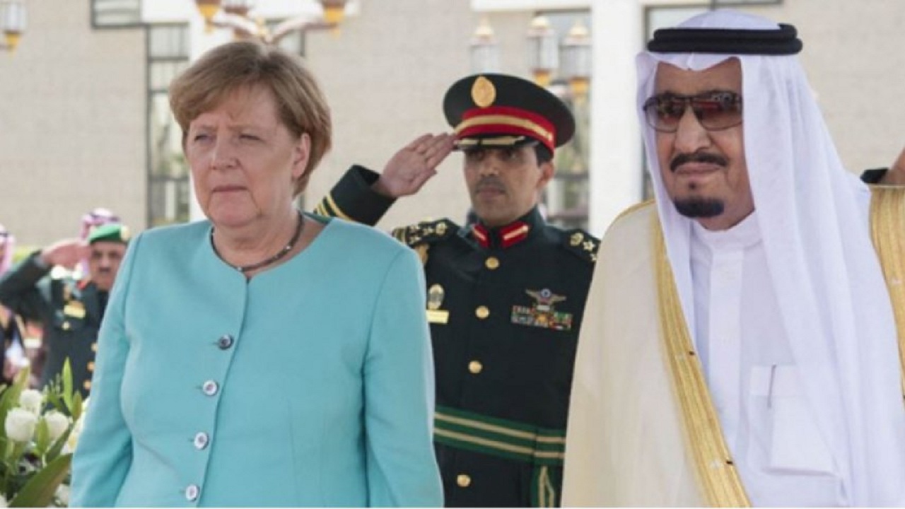 گفتگوی تلفنی پادشاه عربستان با آنگلا مرکل