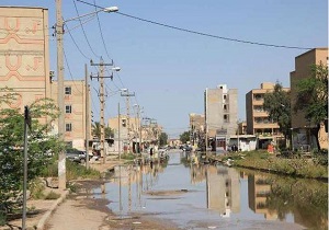 جوشش فاضلاب در منطقه آخر آسفالت اهواز صحت ندارد