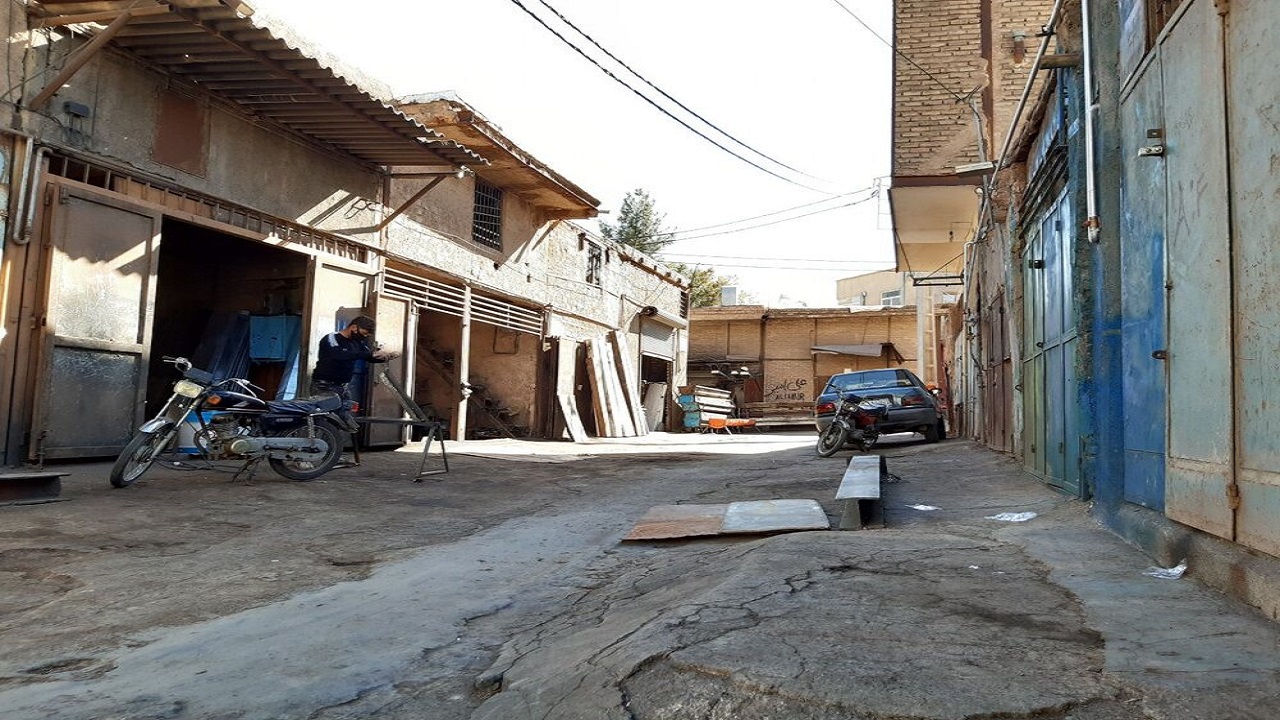 مشکلاتی از جنس آهن در کوی گلستان سبزوار