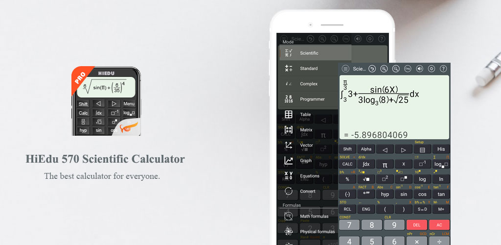 دانلود HiEdu Scientific Calculator
