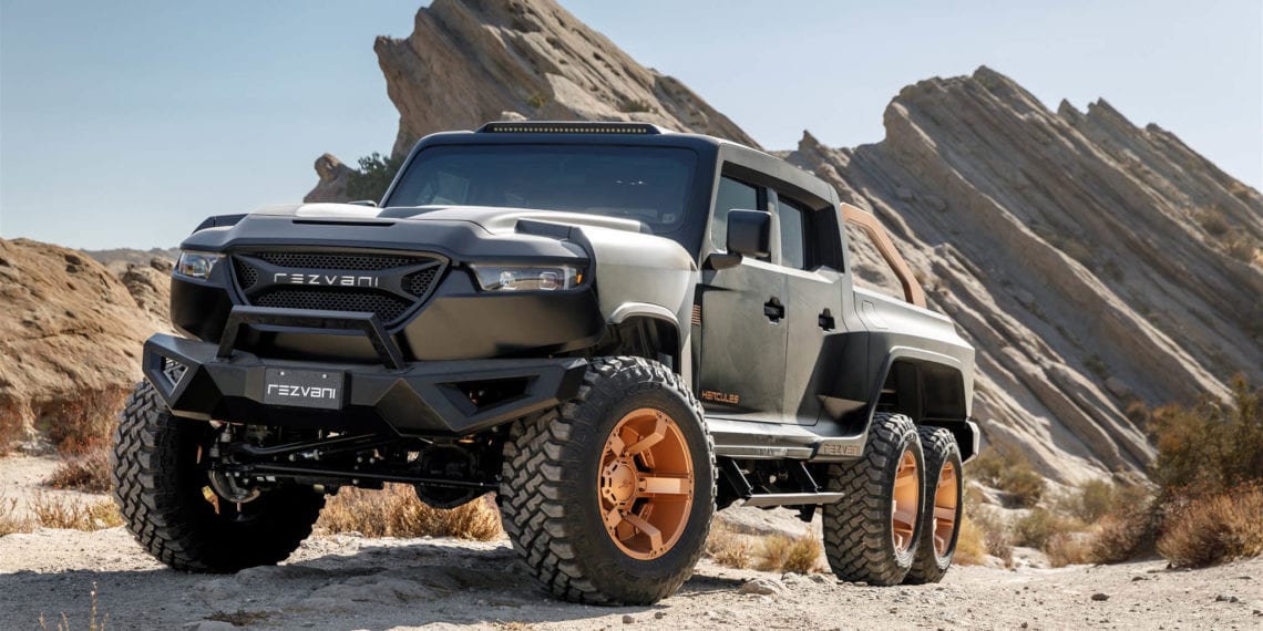 رضوانی هرکول 6x6  معرفی شد