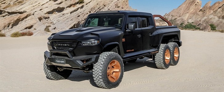 رضوانی هرکول 6x6  معرفی شد