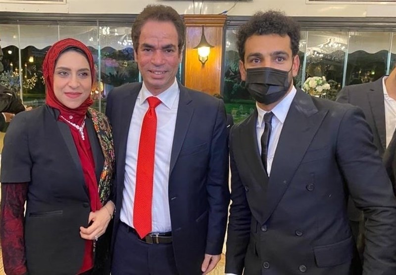 حضور پرحاشیه محمد صلاح در یک مراسم خانوادگی + عکس