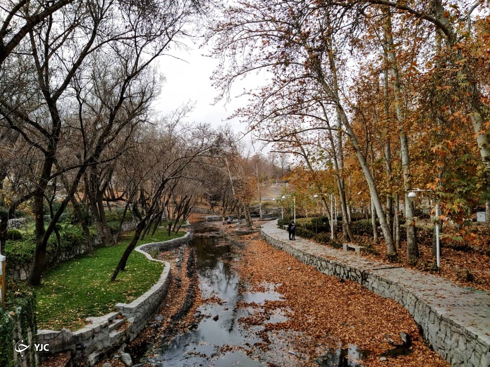 تصاویری از پاییز زیبای باغ وکیل آباد مشهد