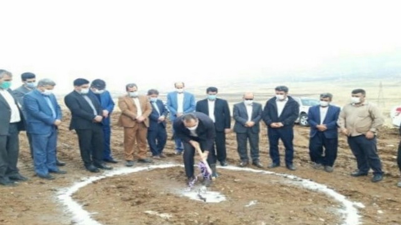 کلنگ زنی ناحیه صنعتی آسمان آباد