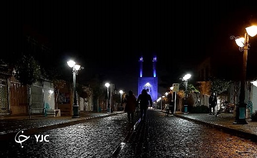 جلوه هایی از نخستین بارش پاییزی در یزد