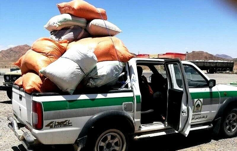 توقیف محموله آویشن غیرمجاز در جنوب کرمان