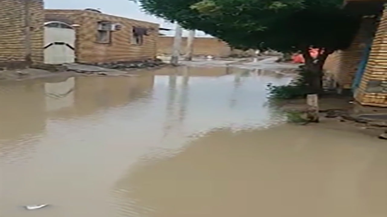 فیلمی از وضع نامناسب خیابان‌های منطقه سلیچ بعد از بارندگی