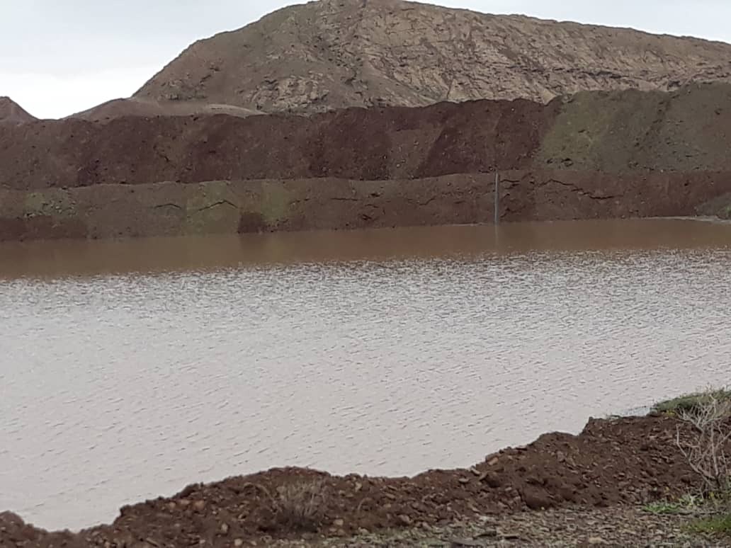 آبگیری گوراب‌های احداث شده در راور