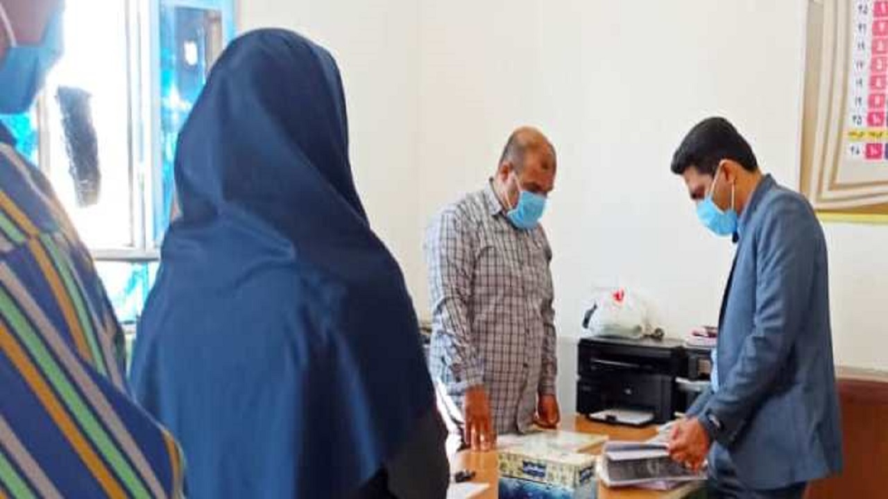 بازدید مدیر آموزش و پرورش ماهشهر از مدارس روستایی
