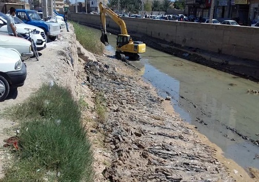 پاکسازی و ساماندهی ورودی‌های دهدشت ـ چرام