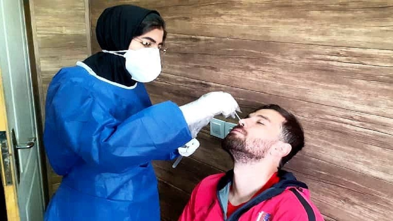 اعضای تیم فوتبال نساجی تست کرونا دادند