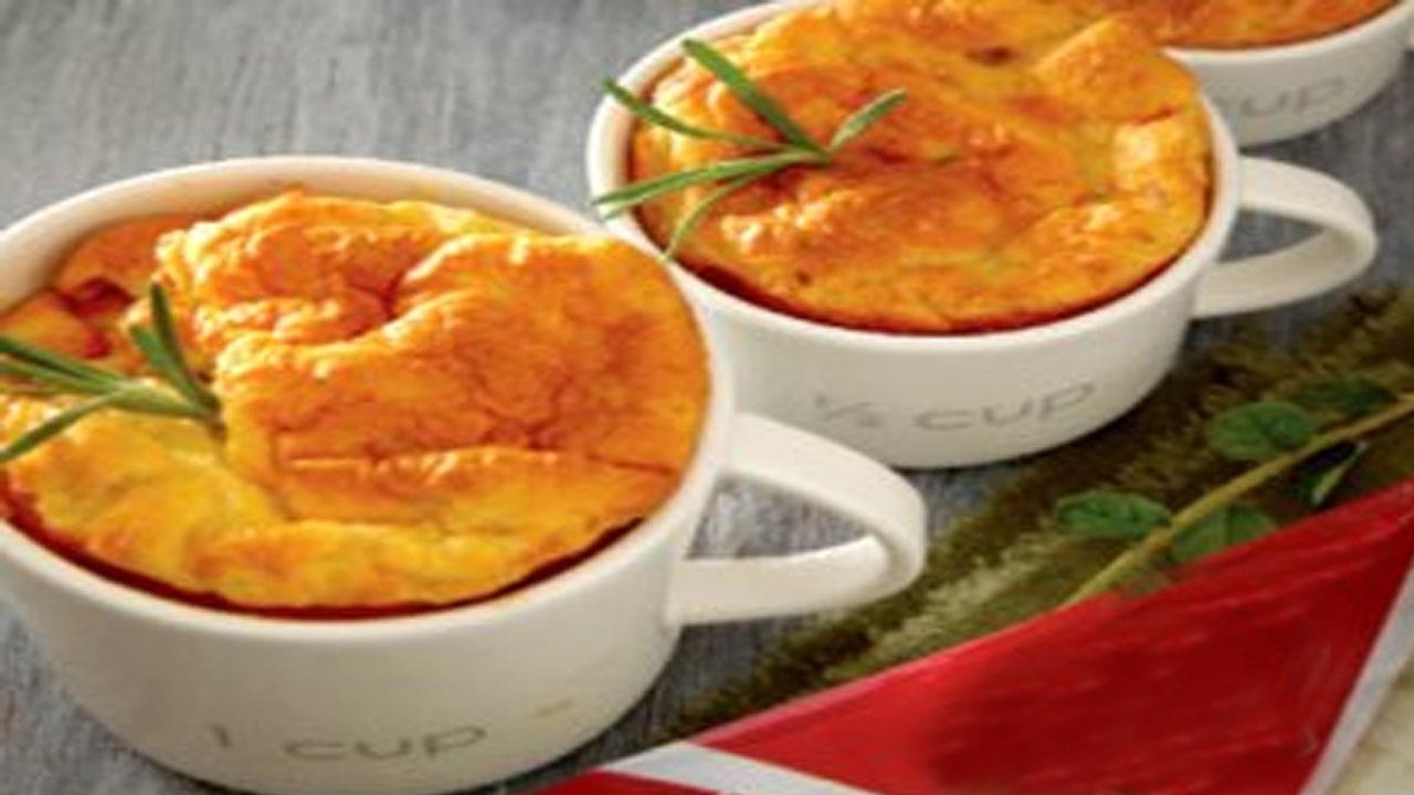 سوفلۀ گل&zwnj;کلم + طرز تهیه