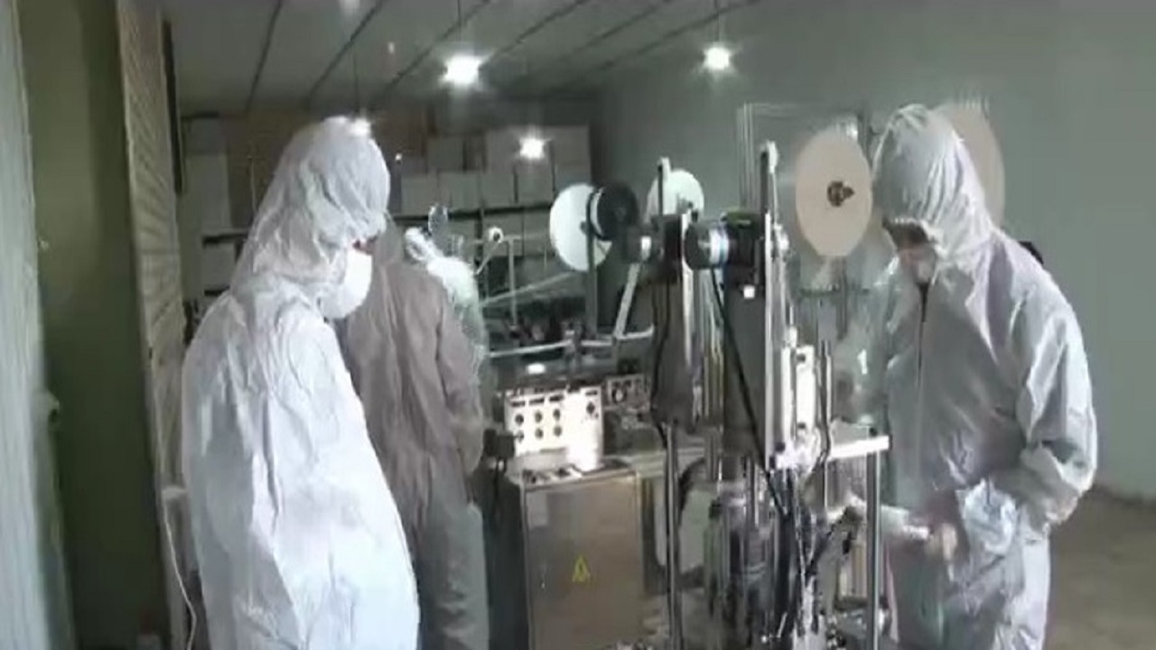 افتتاح کارخانه تولید ماسک در اهر