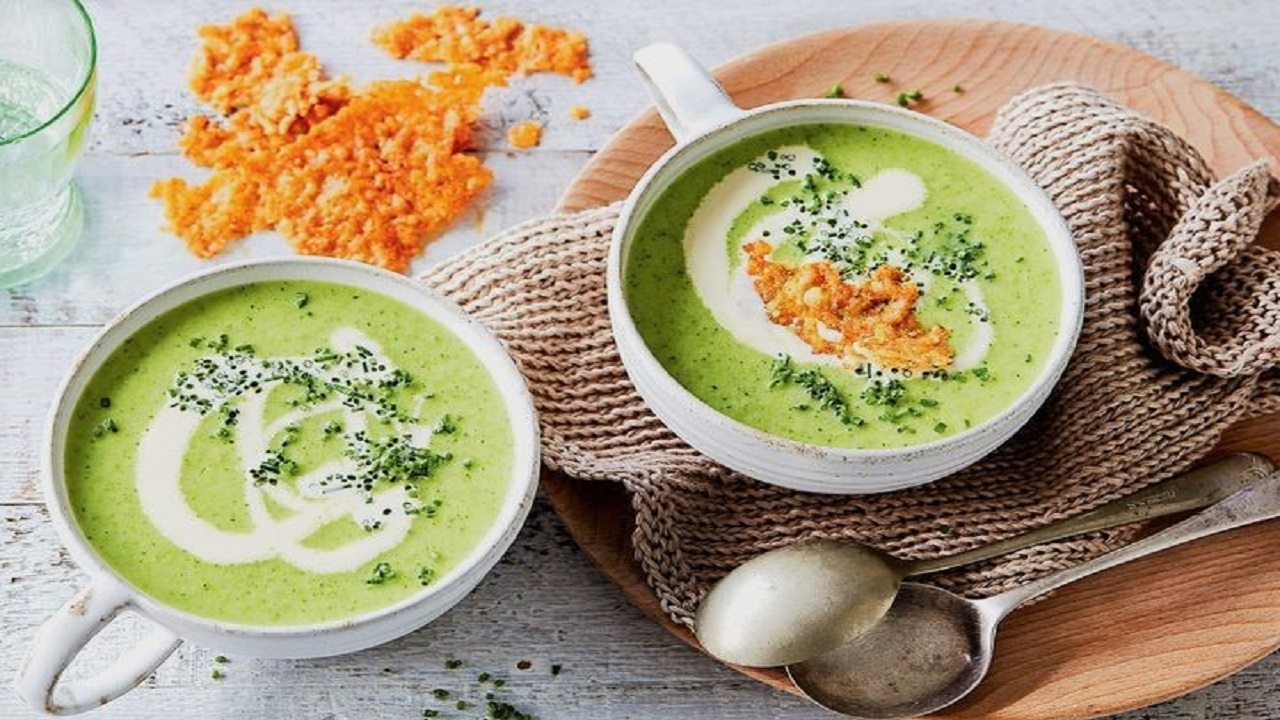 طرز تهیه سوپ کلم بروکلی یک درمان عالی برای پیشگیری از کرونا و آنفولانزا