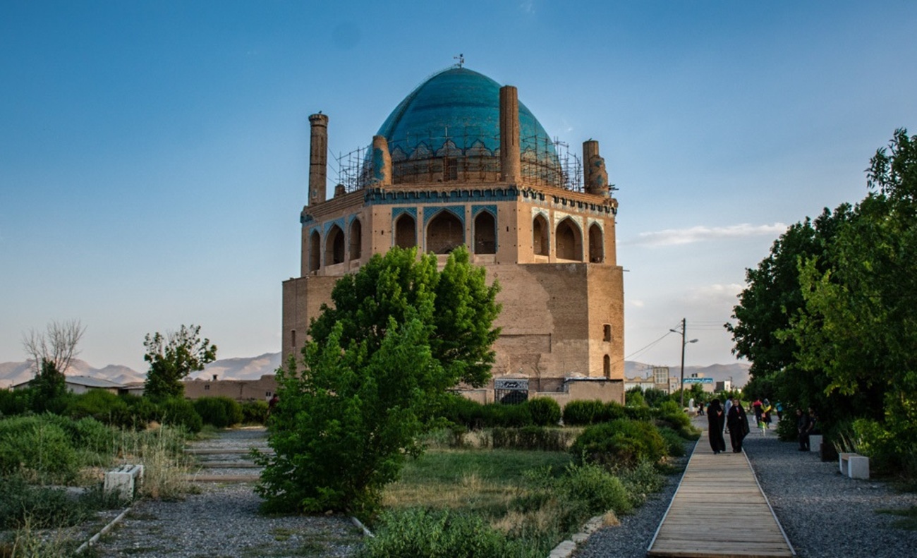 گنبد سلطانیه تا پایان آذر تعطیل شد