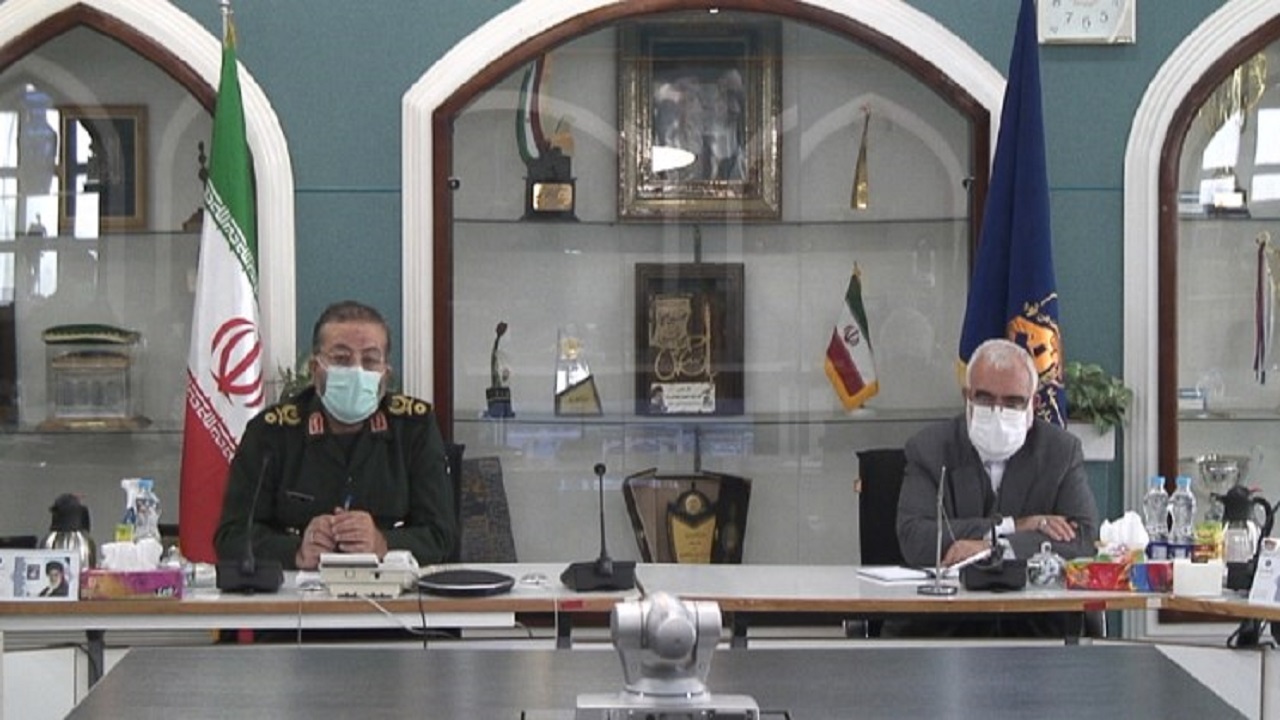 جلسه مشترک رؤسای سازمان بسیج و کمیته امداد برای توانمندسازی محرومین در ۶ استان