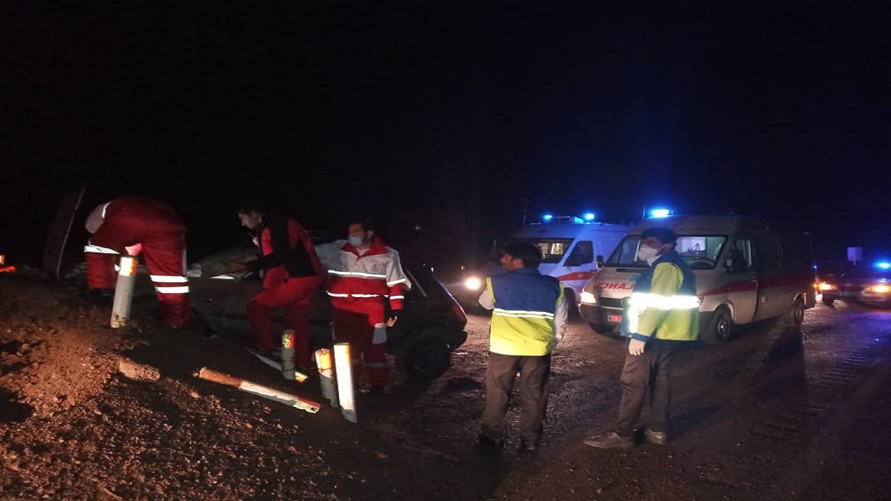 امدادرسانی هلال احمر خراسان جنوبی به ۴۵۸ مورد حادثه در جاده‌ ها
