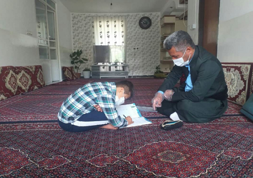 آموزش حضوری در روستا&zwnj;های کردستان زیر سایه کرونا