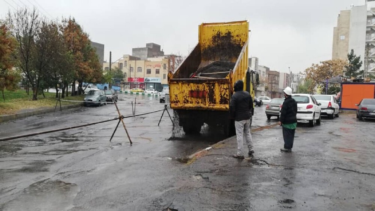 ایمن‌سازی کانال ایلی سو در اول خیابان چرمسازان