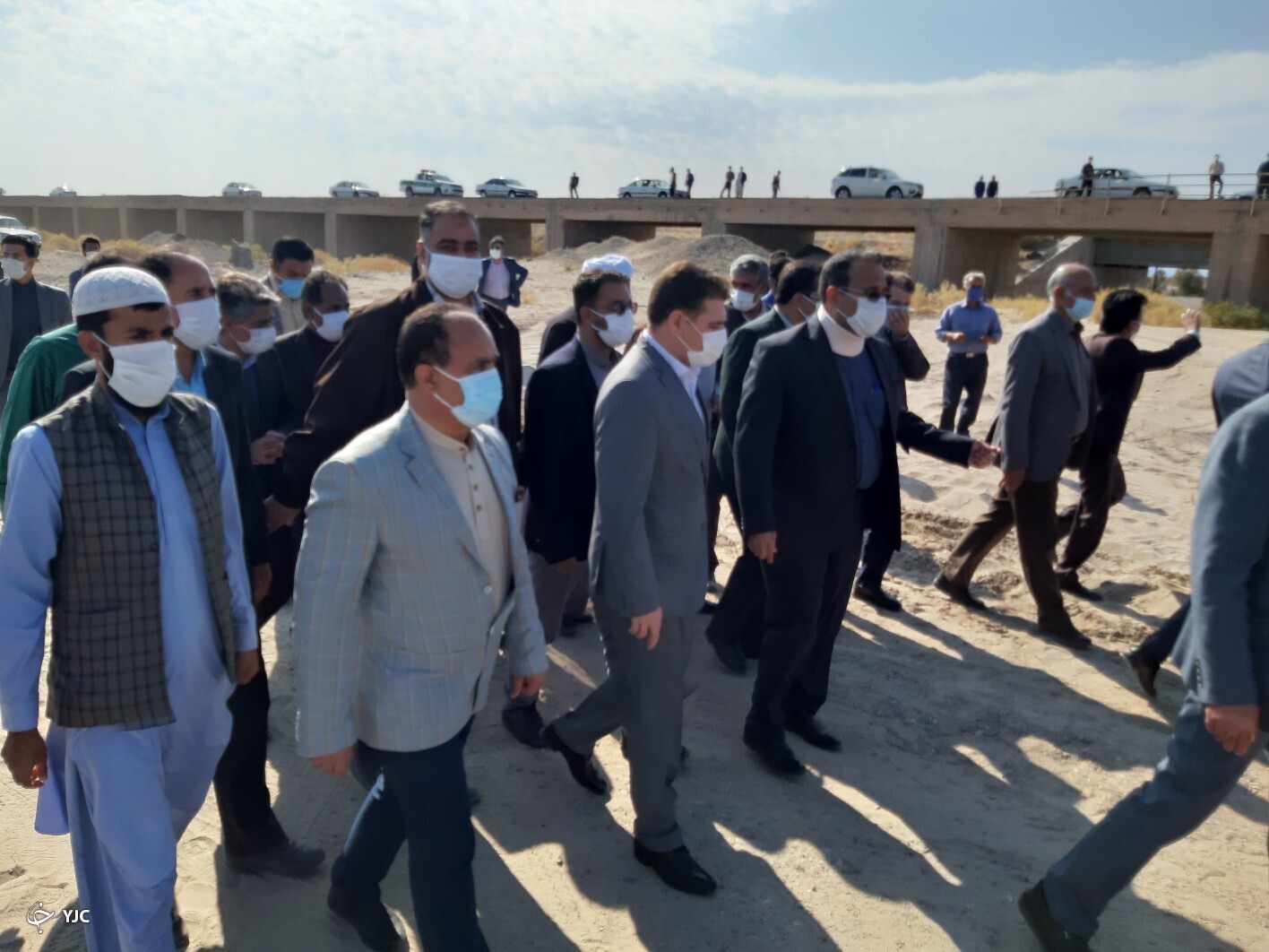 آغاز عملیات لایه روبی پل ۸۰۰ متری ریگان