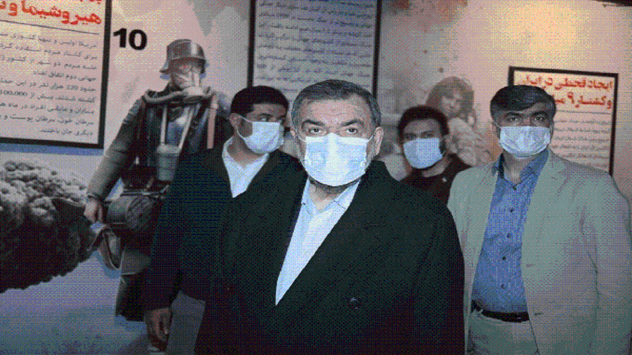 بازدید محسن رضایی از موزه مقاومت سردار سلیمانی