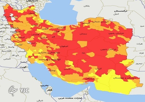 ویروسی که باخود روزانه صدها زندگی را پایان می بخشد/ استان سمنان در وضعیت فوق سیاه