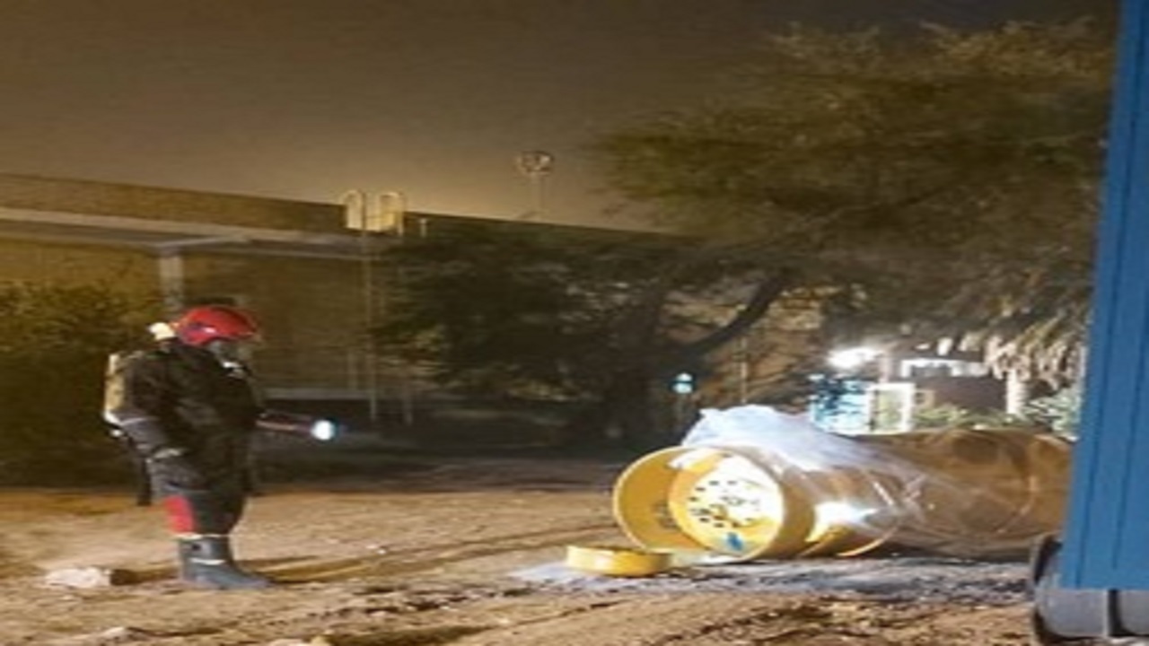 نشت گاز کلر در تصفیه خانه کیان آباد اهواز مهار شد