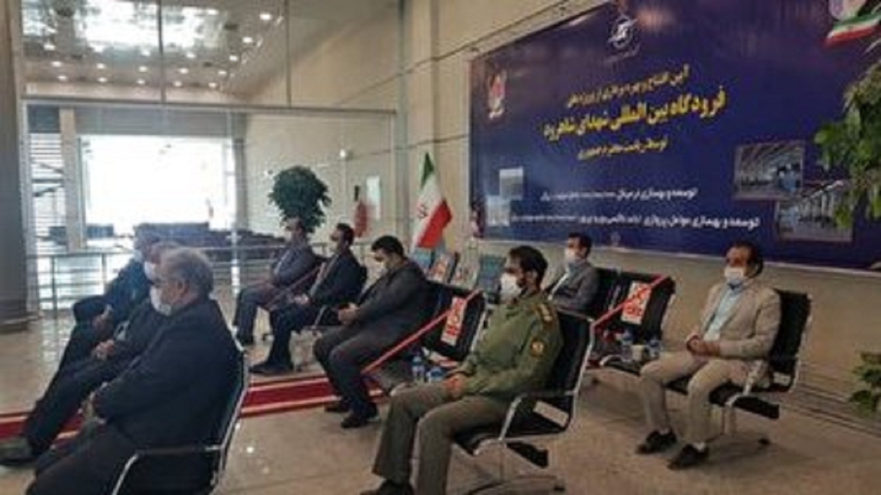 بهره برداری از ۲ طرح بازسازی فرودگاه بین المللی شاهرود