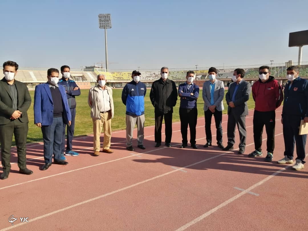 برگزاری تست آمادگی جسمانی داوران فوتبال کرمان با حضور علیرضا سهرابی