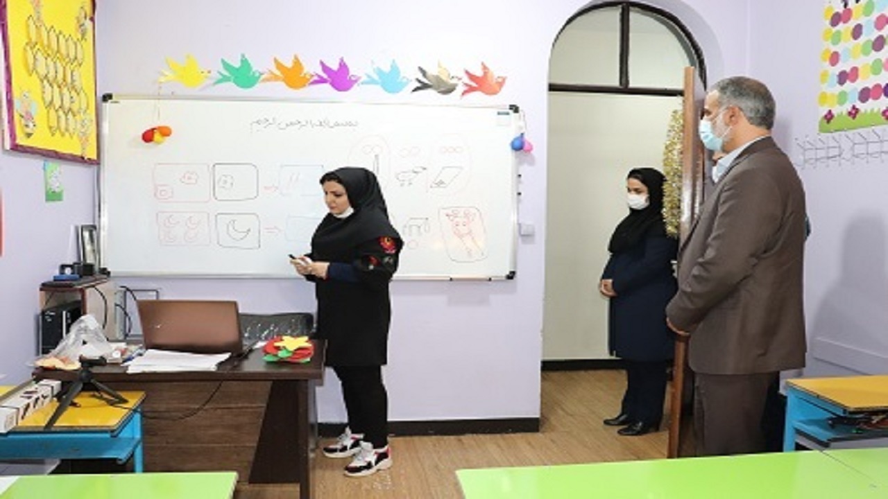 بازدید سرزده مسئولان از دبستان همای جاوید نام اهواز