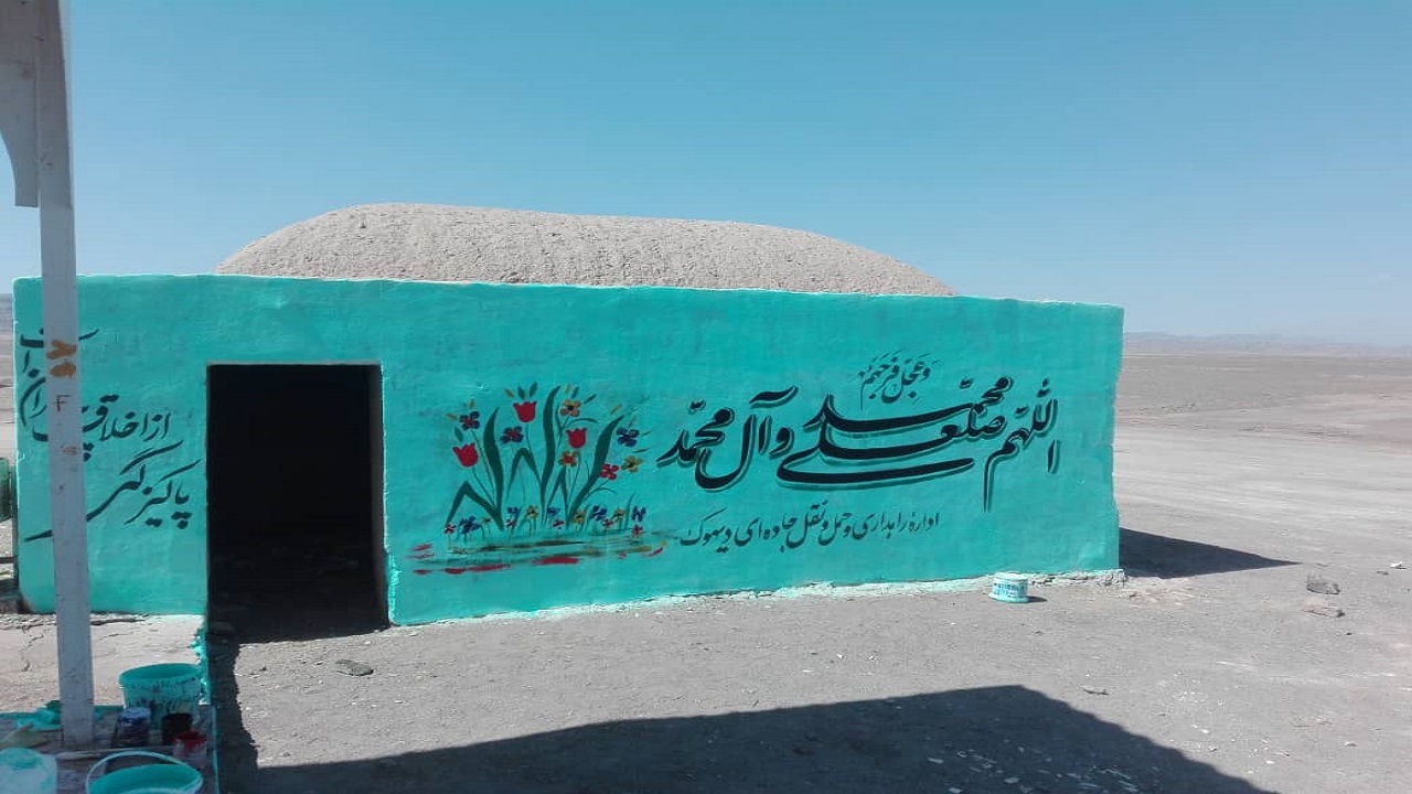 مرمت سکو‌های نماز در محور‌های حوزه استحفاظی دیهوک