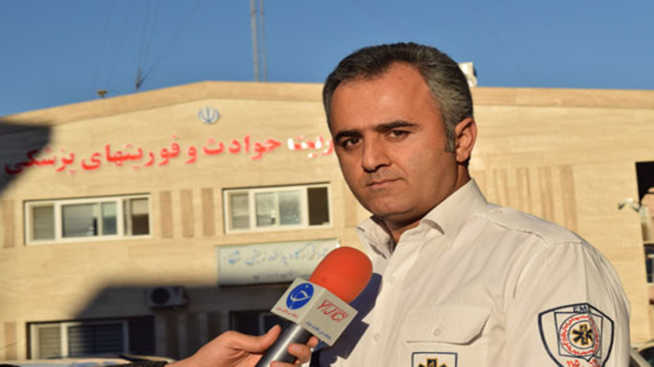 سقوط مرد میانسال از بلندی حادثه آفرید
