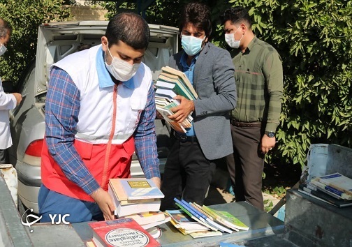 افتتاح کتابخانه در روستای تنور بلند در قالب طرح تبلور مهرورزی