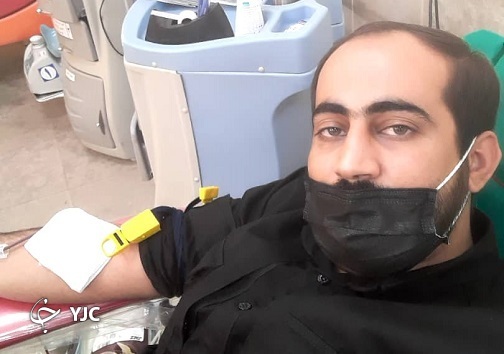 اهدای خون شهروند ایلامی آرامش و مهربانی به رنگ خون/ طی کردن فرسنگها فاصله برای نجات جان هموطن