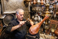 برداشت طالبی- مزارع دشت پرزان شهرضا