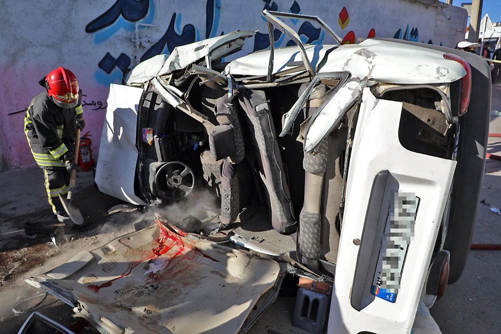 حادثه رانندگی در جاده مشهد به کلات