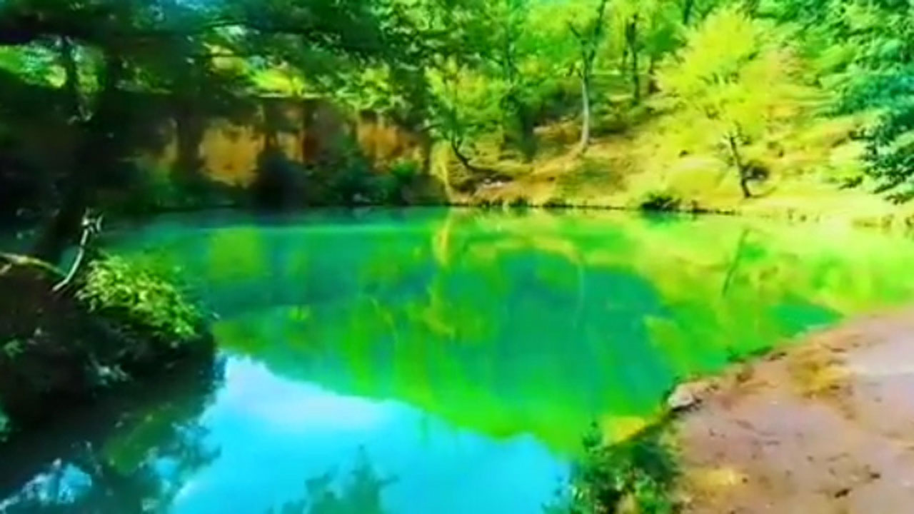 چشمه گل، عمیق‌ترین چشمه آب سرد ایران و دومین در سطح جهان + فیلم