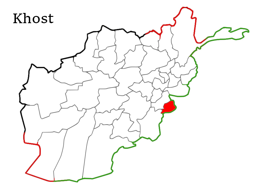 انفجار و حمله مسلحانه در ولایت خوست ۱۸ کشته و زخمی برجای گذاشت