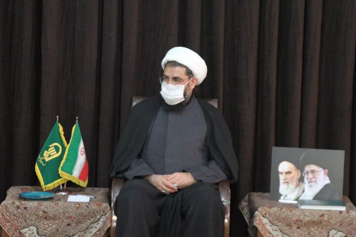 خاکسپاری پیکر مطهر آیت الله حاج سید رضا فاضلیان در جوار حرم رضوی