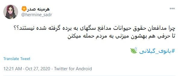 غیرت همیشه غیرت است چه دختر آبادانی باشد چه بانوی گیلانی