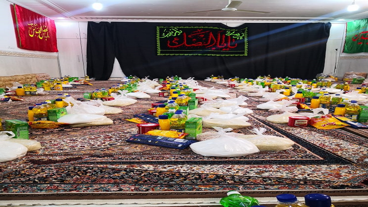 توزیع بسته‌های معیشتی میان نیازمندان در اندیمشک
