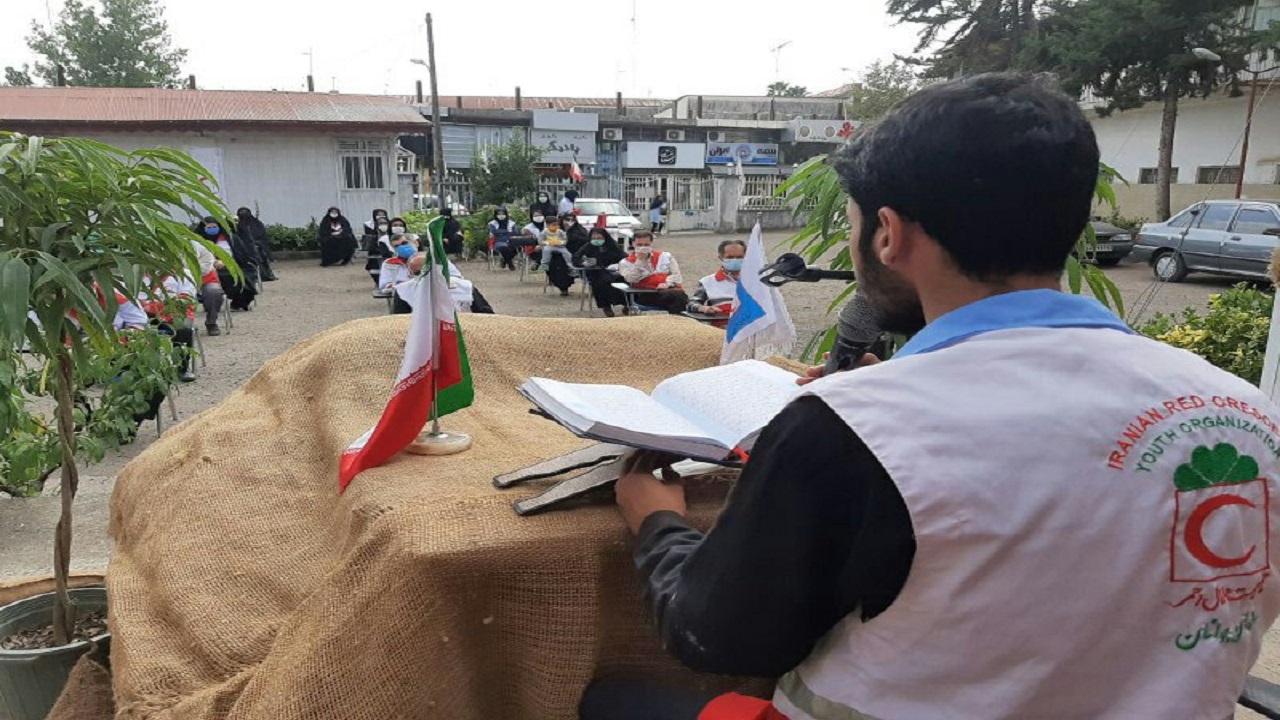 کسب رتبه عالی حوزه جوانان هلال احمر گیلان در ارزیابی کشور